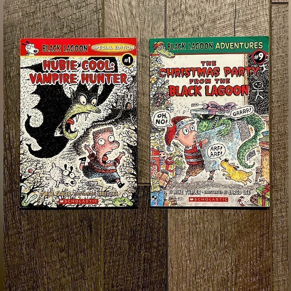 2-Book Bundle of the Black Lagoon Adventures by Mike Thaler. Fiction, Grades 2/3
